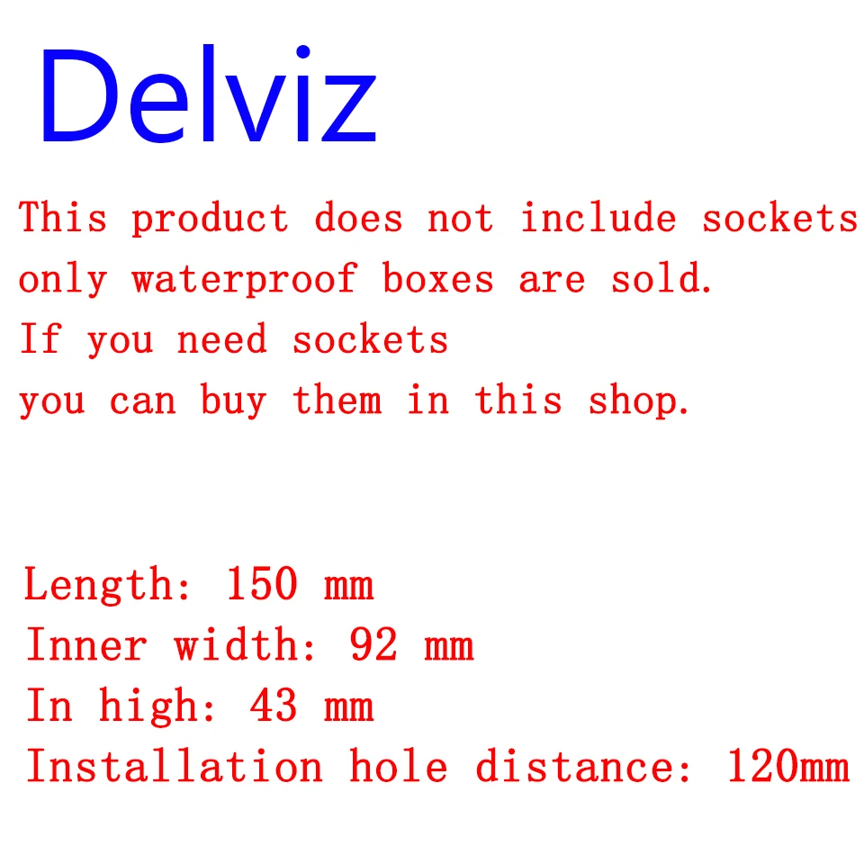 Стандартный защитный чехол Delviz для розетки Великобритании пылезащитная крышка