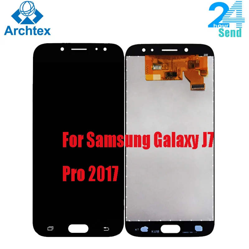 ЖК дисплей и дигитайзер сенсорного экрана в сборе для Samsung Galaxy J7 Pro 2017 J730 J730FM/DS