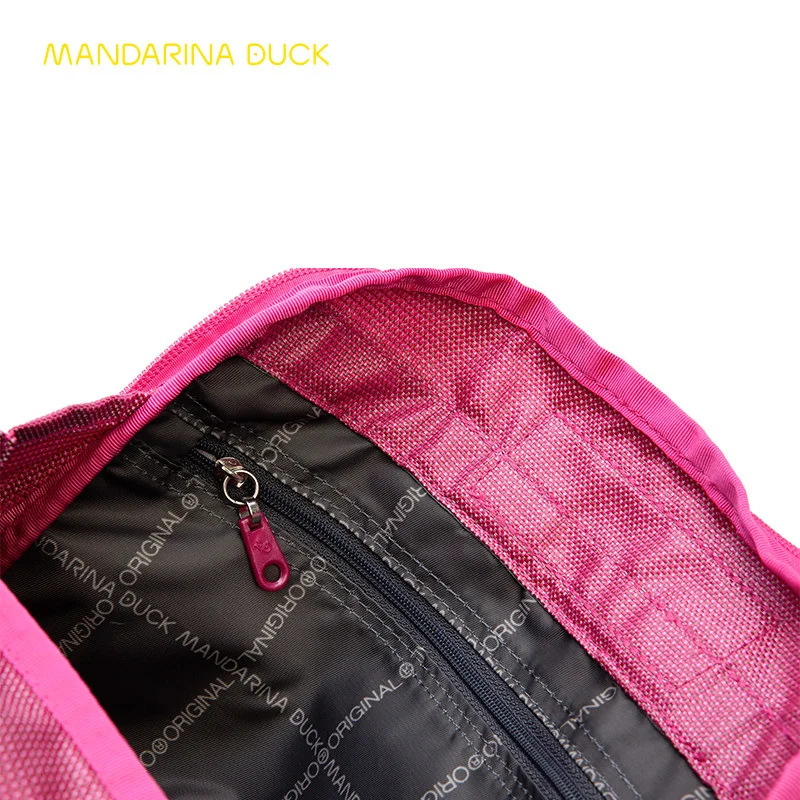 

Mandarina Duck Large Capacity Backpack Women's Travel Backpack Fashion Casual Lightweight Urban Backpack Portable Cloth Bag