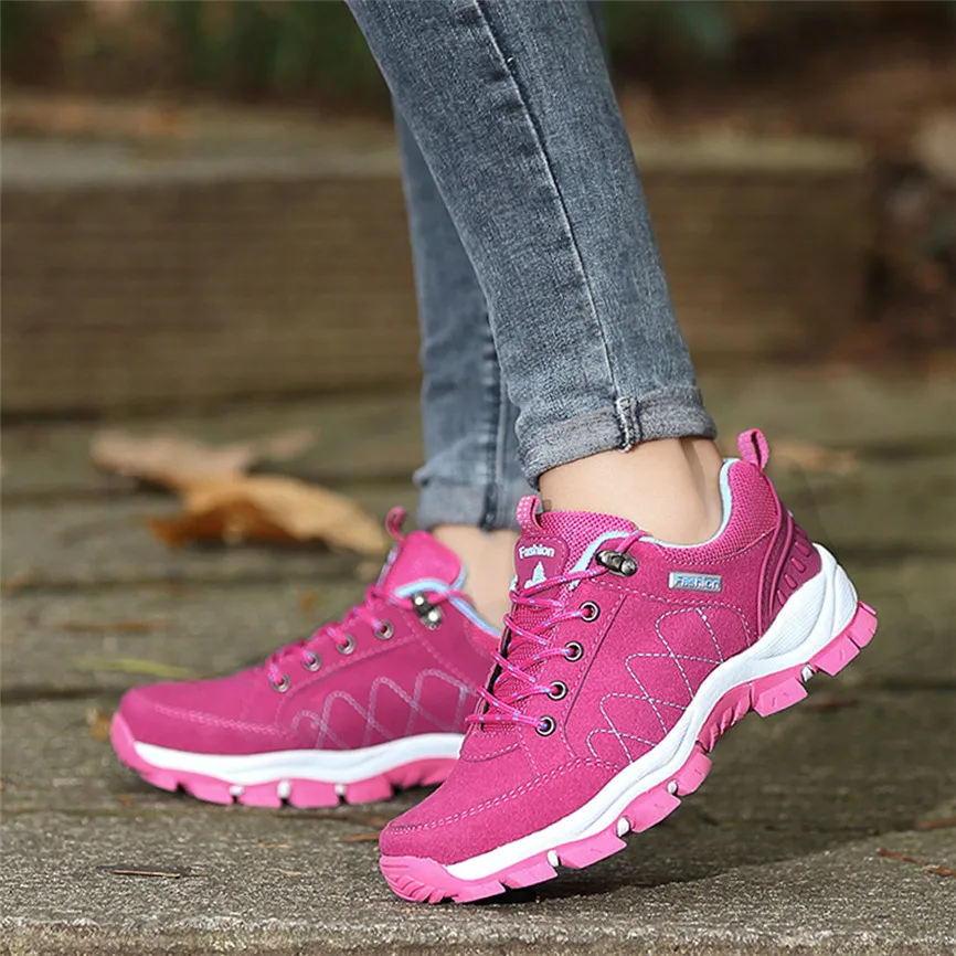 Женская дышащая прогулочная обувь из сетчатого материала Нескользящая для