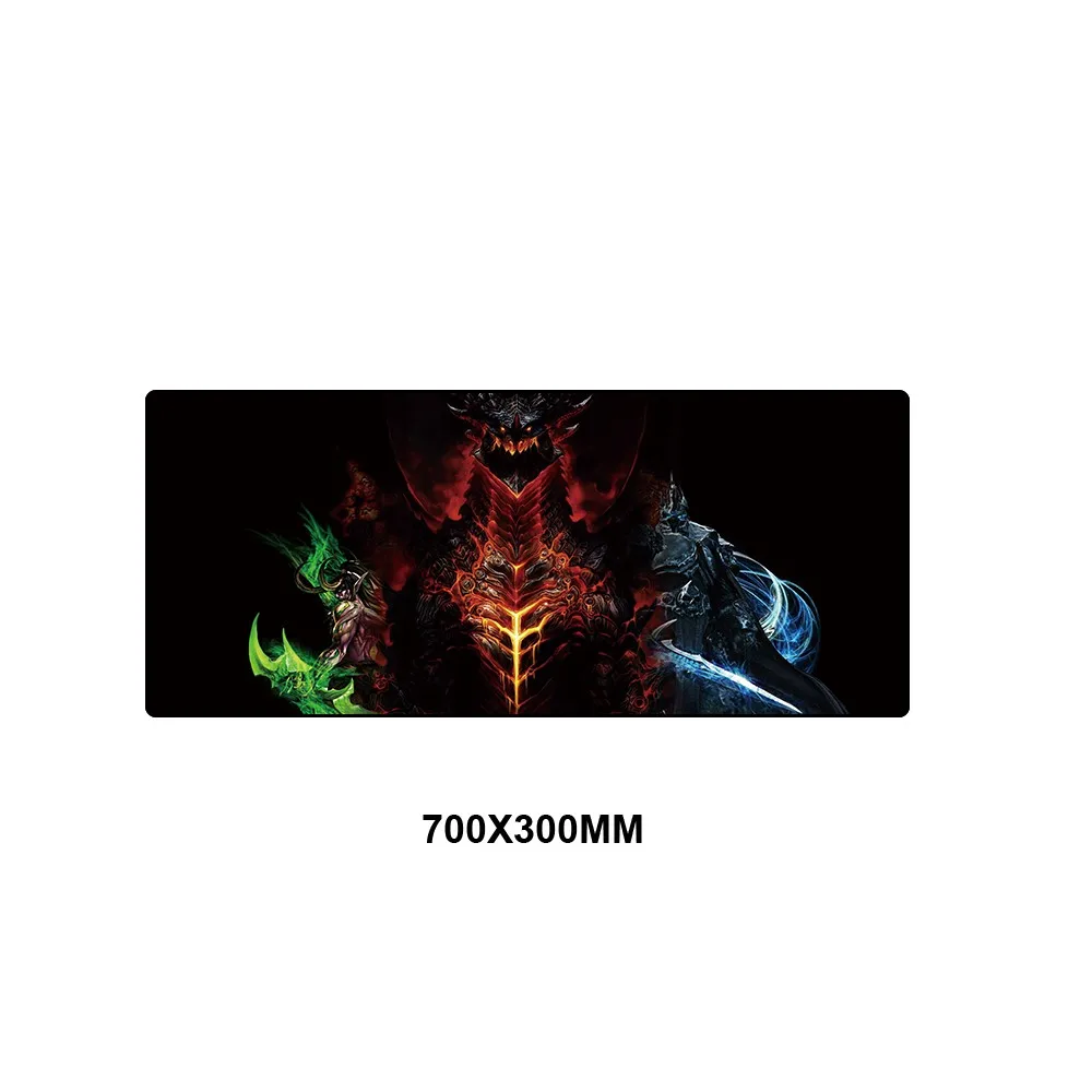 Игровой коврик для мыши 70X30 см для World of Warcraft, коврик для мыши, большой размер XL, коврик для мыши с клавиатурой, для игрового ноутбука, резиновый коврик для компьютера, ПК, скоростной коврик - Цвет: MSSJ-RW019