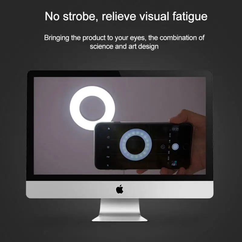 Светодиодная настольная Складная приглушаемая лампа сенсорный светильник на 5 В