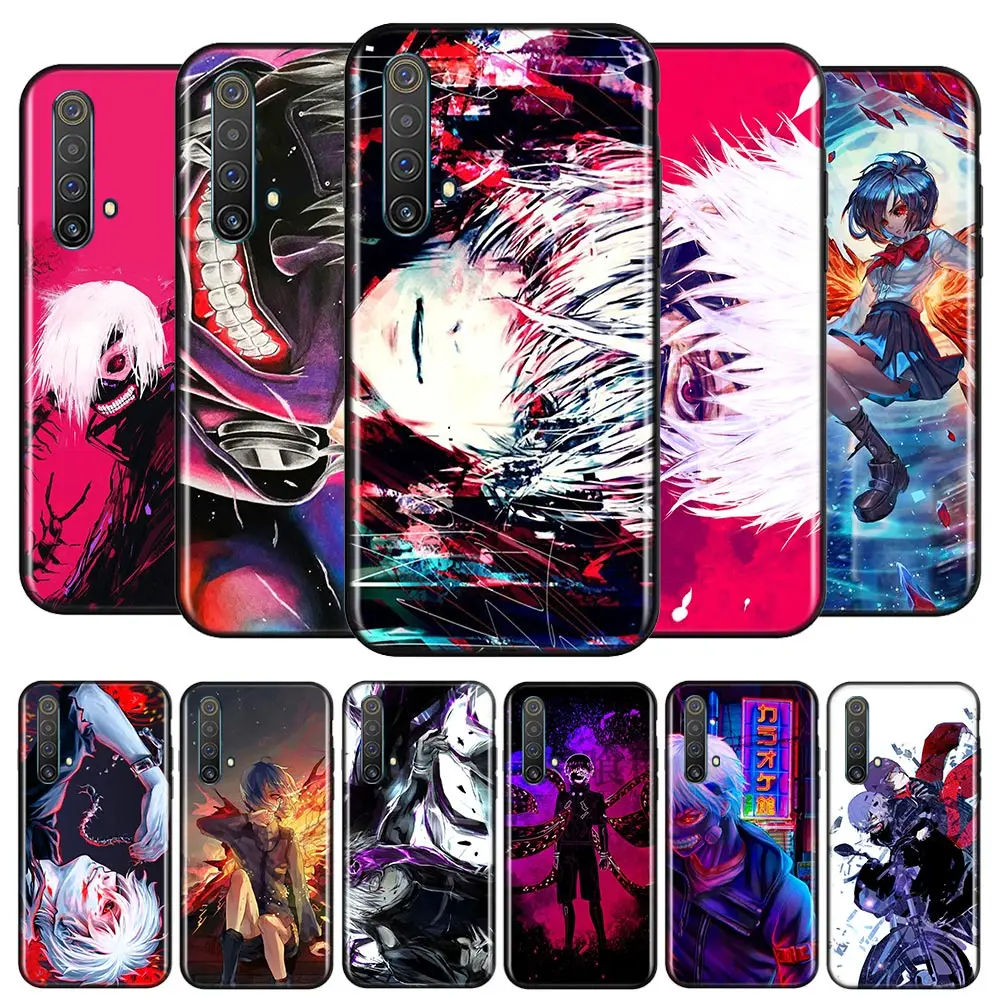 

Tokyo Ghoul Anime Kaneki Ken For OPPO A74 A94 A93 A73 A53 A32 A31 A72 A12E A12 A11 A9 A5 2020 5G AX7 Black Phone Case