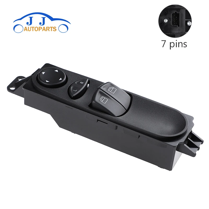 

YAOPEI 6395450913 Front Power Master Window Switch for Mercedes W639 Vito 03-15 A6395450913