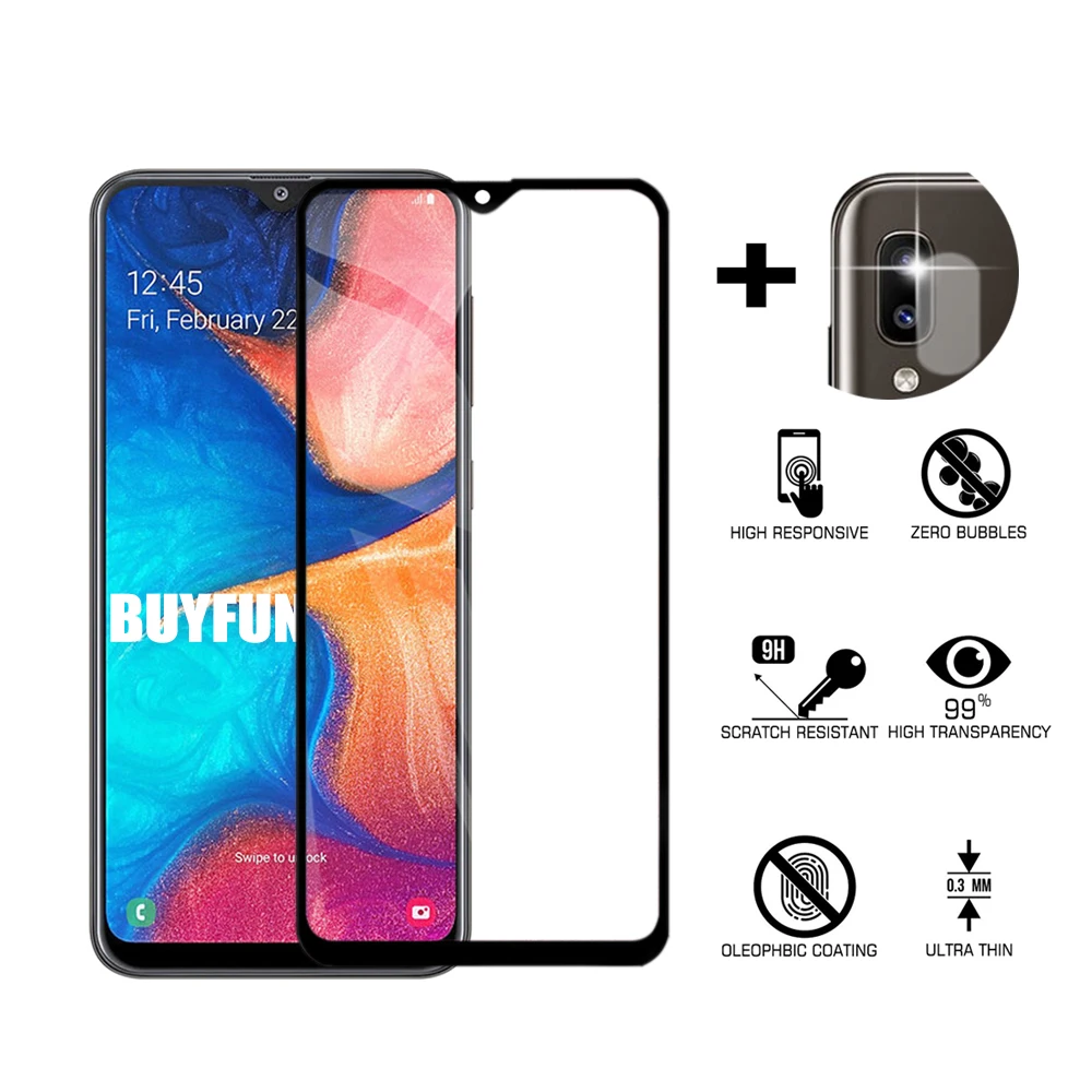 1-2 шт Защитное стекло для Samsung Galaxy A20 A 20 global Premium | Мобильные телефоны и аксессуары