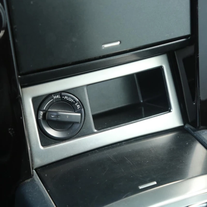 Carманго для Toyota Land Cruiser Prado 150 2010- коробка для хранения автомобиля панель хромированная накладка рамка наклейка интерьерные аксессуары