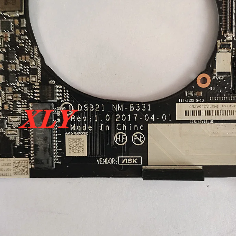 

8G I7-8550u forLenovo Ideapad 720S-13iKB notebook motherboar Type 81a8 NM-B331 100% functional test free delivery