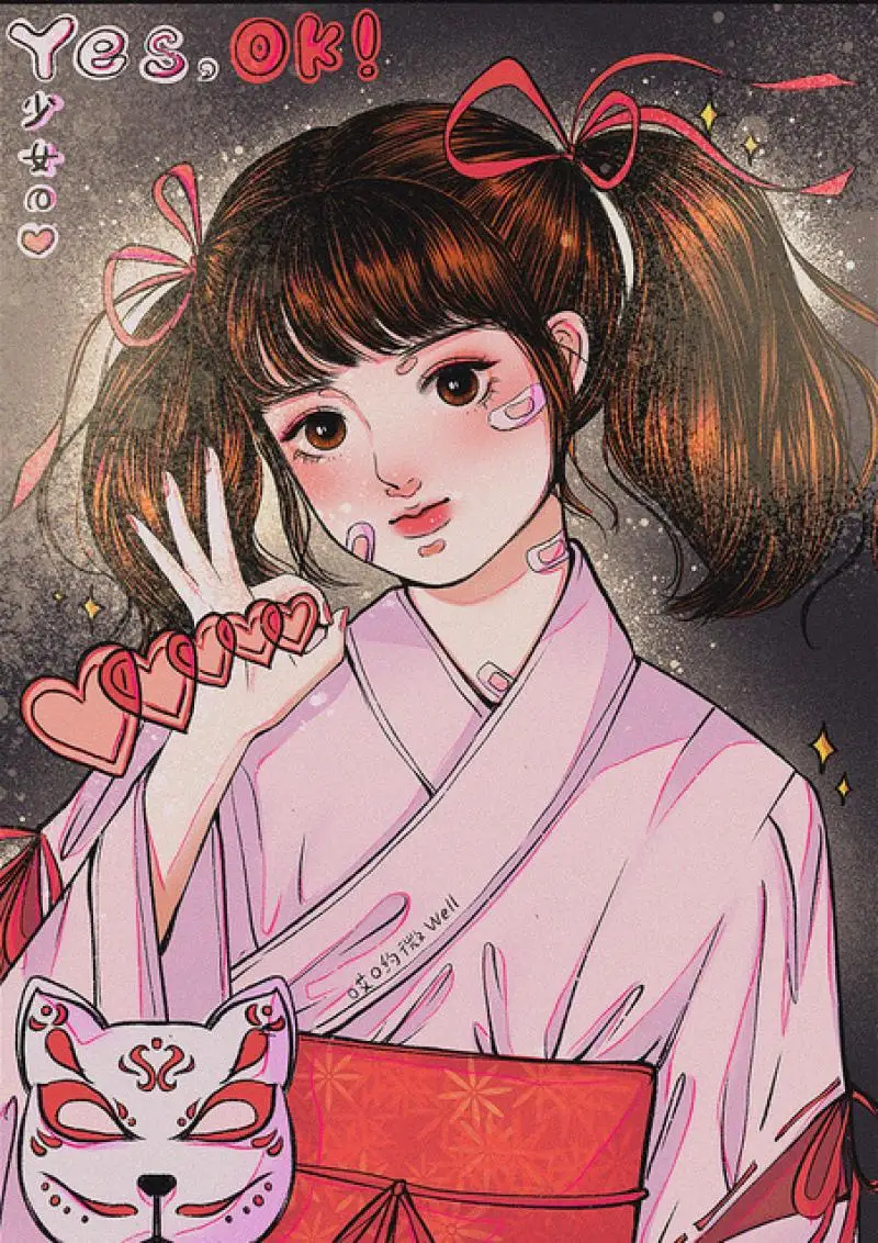 Алмазная живопись сделай сам 5D мультфильм милая девочка комиксы картина Стразы