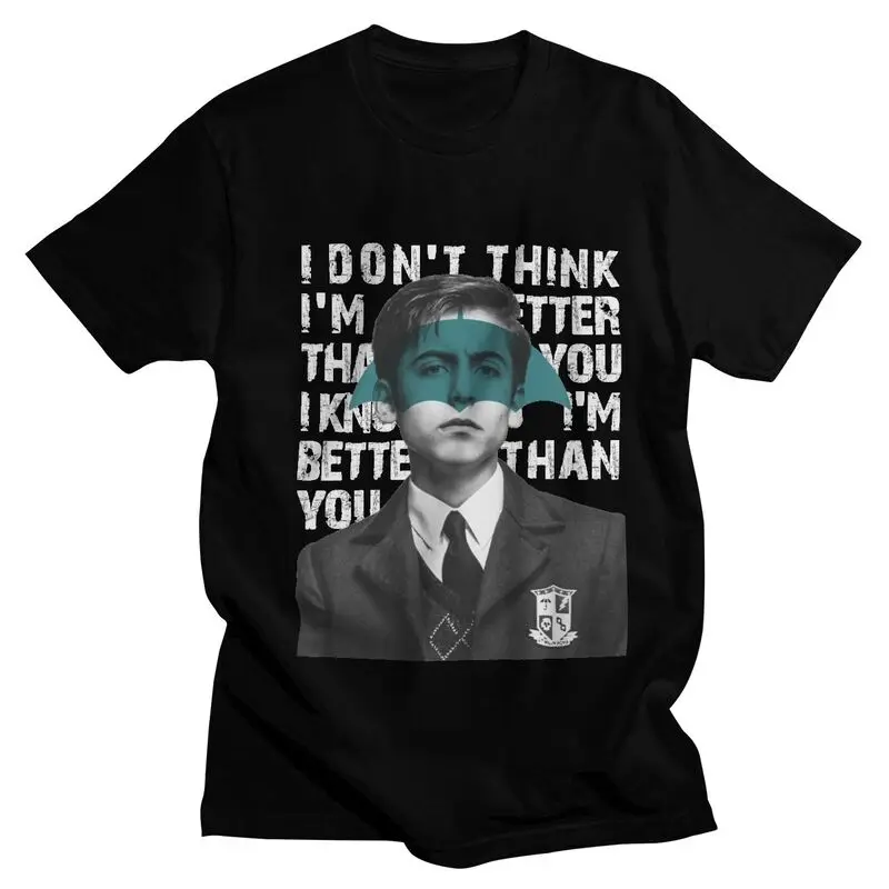 

The Umbrella Academy T-shirt Men Novelty T Shirt Short Sleeve Tshirt 100% Cotton Tee Top Clothing Gift
