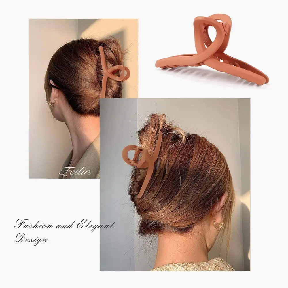 Заколка-краб для волос женская большая винтажная | Красота и здоровье