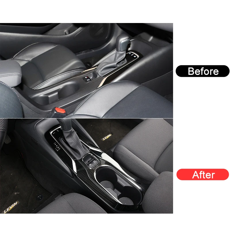 Для Toyota Corolla E210 2019 2020 2021 2022 12th нержавеющая коробка переключения передач для