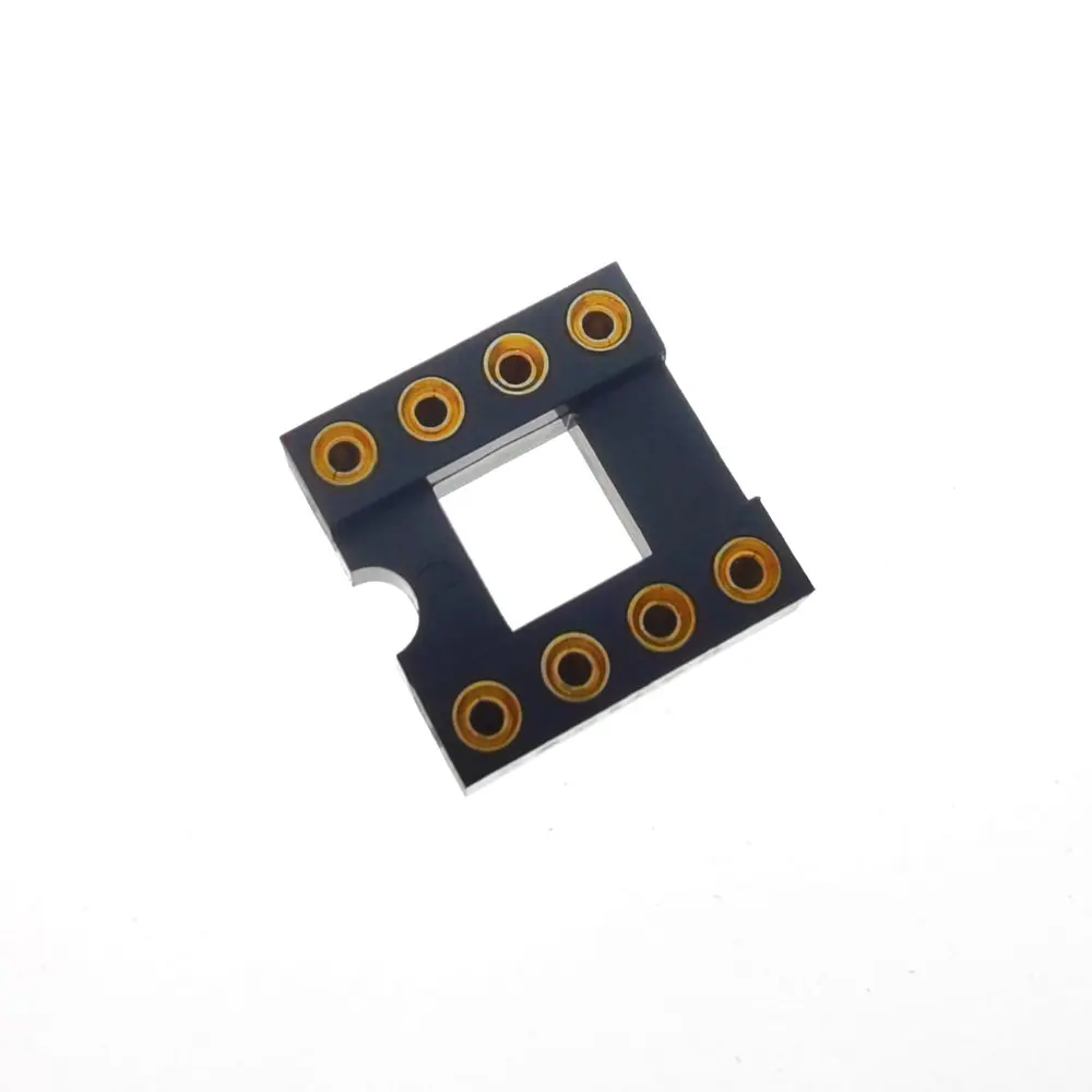 High quality DIP-8 Gold plated Round Hole 8PIN 2.54MM Connector | Электроника