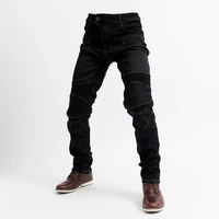 motorcycle summer pants moto men jeans include armor riding touring protection lining trousers pants black blue