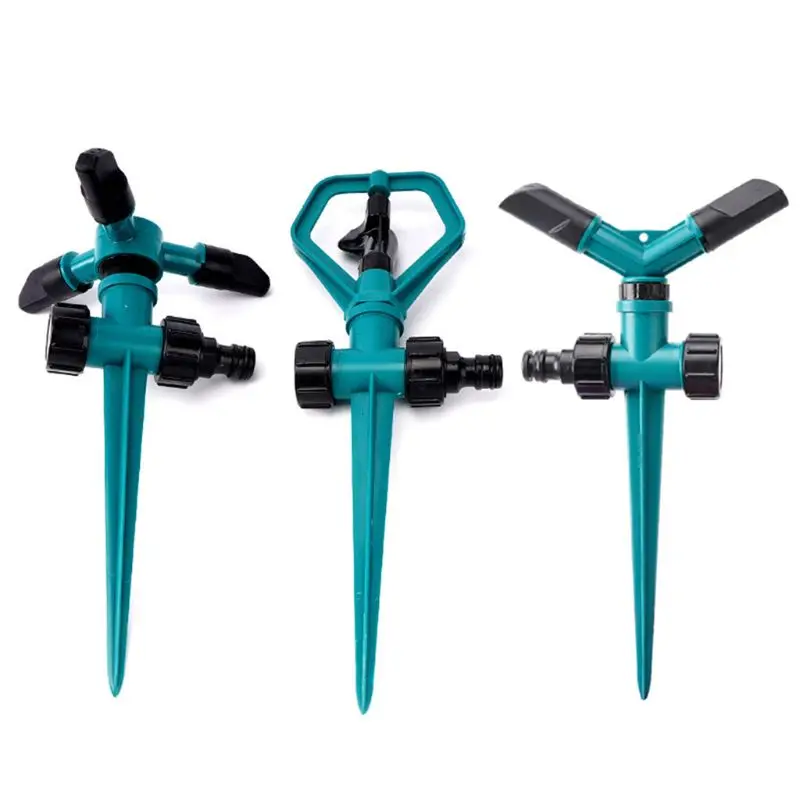 

Сопла с одной/двумя/тремя головками, автоматический ороситель, вращающийся спринклер для газона, регулируемое расстояние распыления