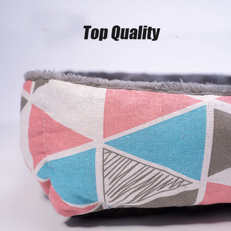Pet Beds House Cushion Cat Bed Mat Cotton For Dogs Best Dog Basket Products Animals Sleeping Sofa | Дом и сад