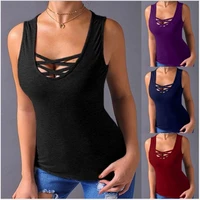 new women fashion vest sleeveless blouse ladies solid color tank tops casual graphic tee female casual summer tops t shirts