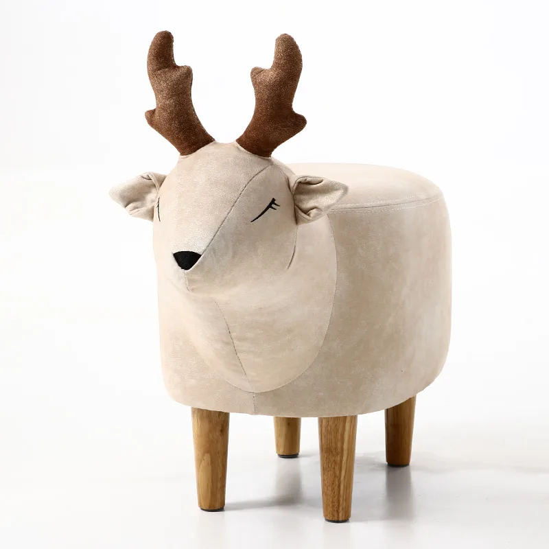 Современная минималистская домашняя обувь скамейка мультяшный олень одежда