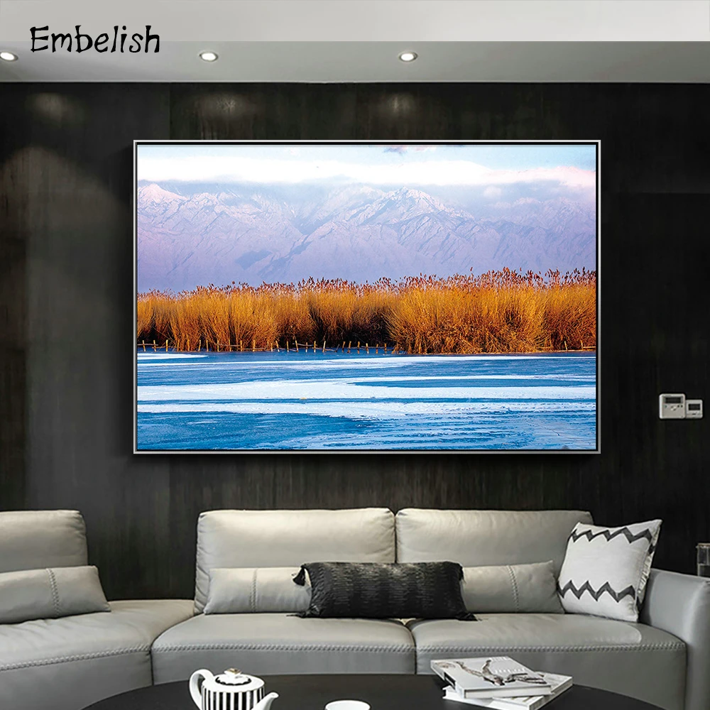 

Embelish 1 Pieces Hot Selling Modern Home Decor Wall Art Pictures For Living Room Landscape Posters HD Print On Canvas Paintings