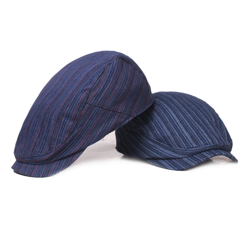 202103-2508744 NEW SPRING Designer style  Metal hollow letters   quick drying fabric beret  hat men  women Leisure painter  hat