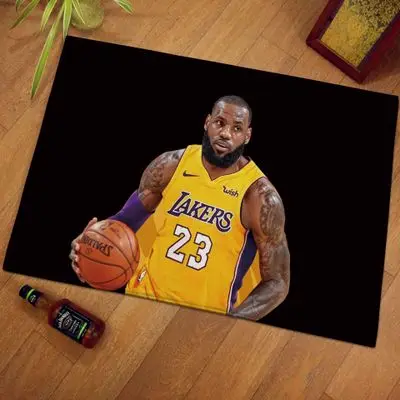 40x60 см/50x80 см домашний текстиль NBA Баскетбол звезда Коби ковер мягкие фланелевые Нескользящие коврики коврик в ванную комнату дверь гостиная - Цвет: 17