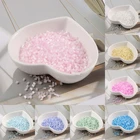 2x2 мм Матовые шелковистые цвета чешский бисер стеклянные бусины 110 матовый стеклянный трубчатый Стеклярус Diy Изготовление ювелирных изделий Швейные аксессуары 10 г