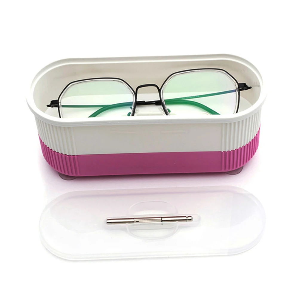 

Ultrasonic Eyeglass Glasses Cleaner Cleaning Contact Lenses Watch Rings Jewelry Cleaners Machine Shipping Fast delivery Dropship