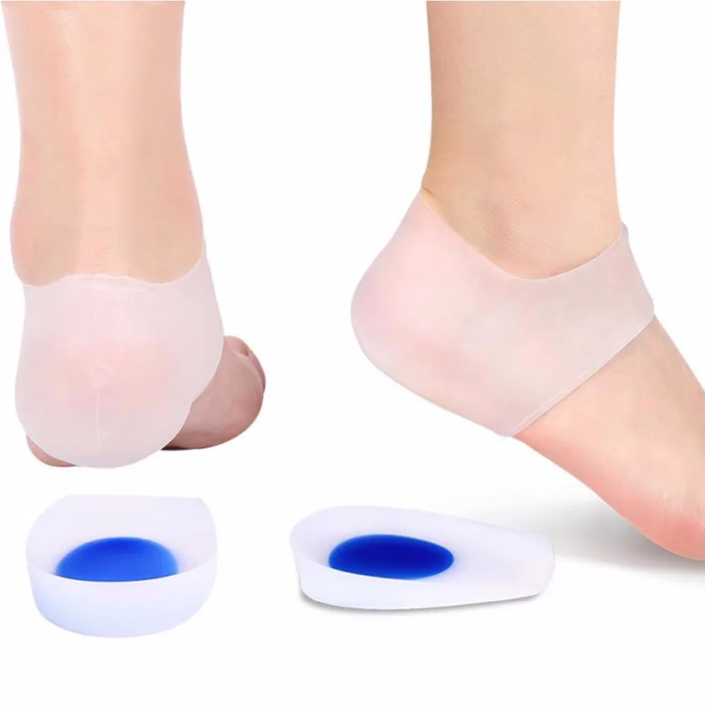 Гелевые чашечки для пятки вставки и Компрессионные рукава защита подушечки
