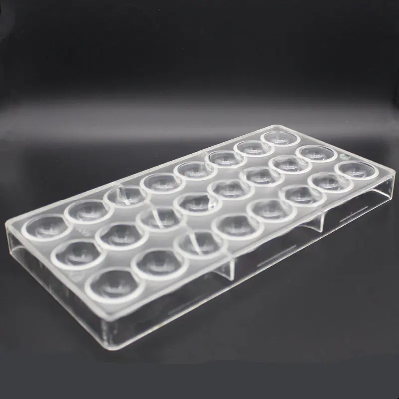 Goldbaking полусферическая форма для шоколада поликарбонатная шоколада|chocolate mold|chocolate