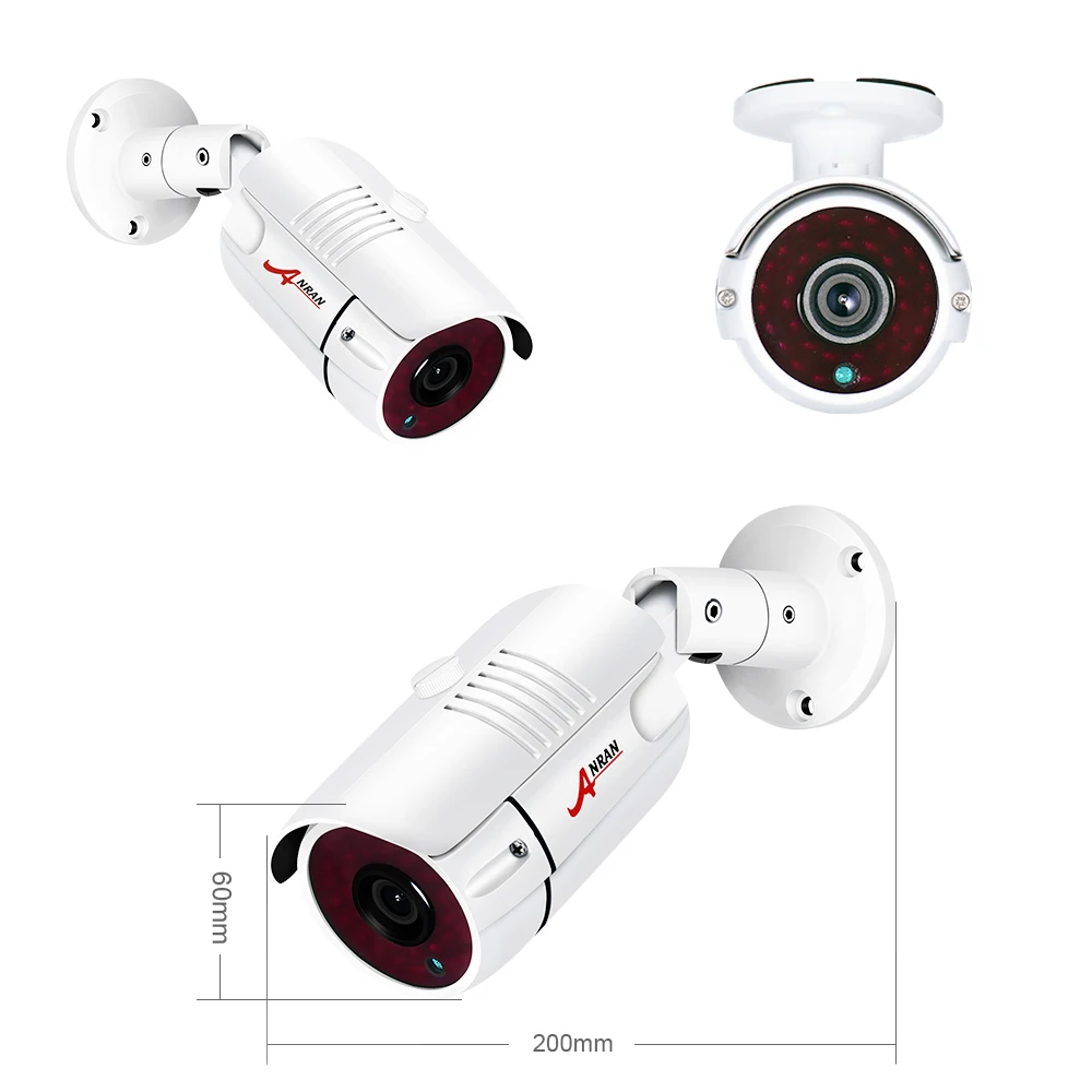 ANRAN AHD система видеонаблюдения 1080P наружная камера безопасности DVR комплект