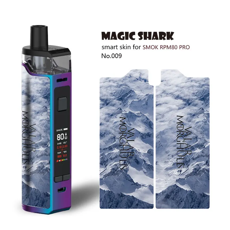 Ультратонкий защитный чехол Magic Shark 2.5D с изображением черепа и цветов умный