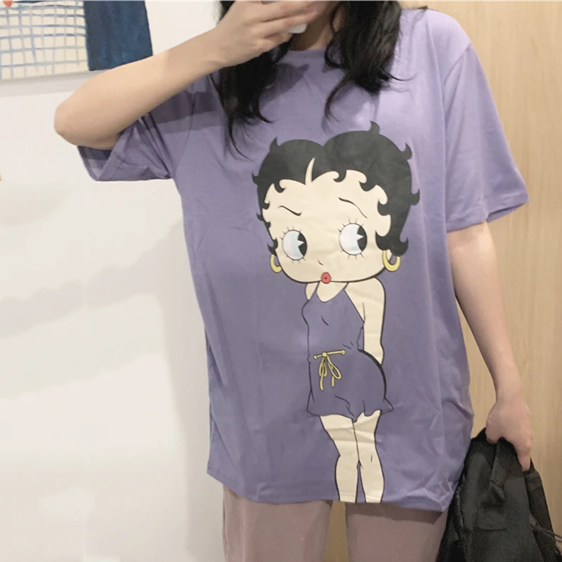 2020 новые летние футболки для женщин Футболка колледжа Harajuku футболка с принтом