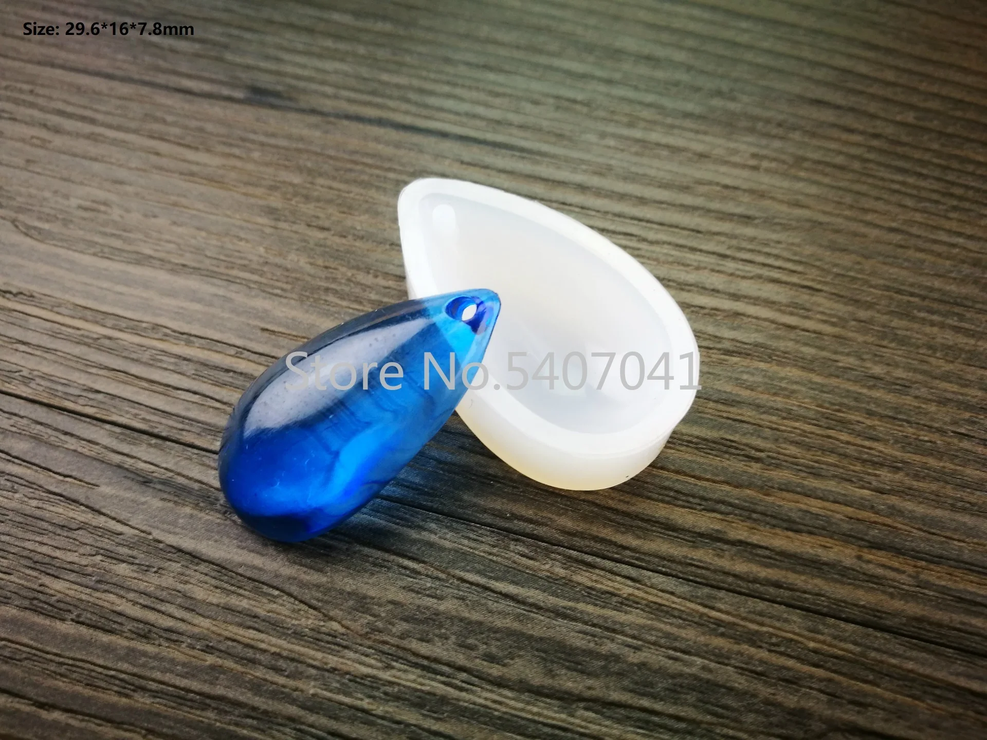 Popular1PC нестандартный кулон украшение жидкий силикон УФ-смола форма для