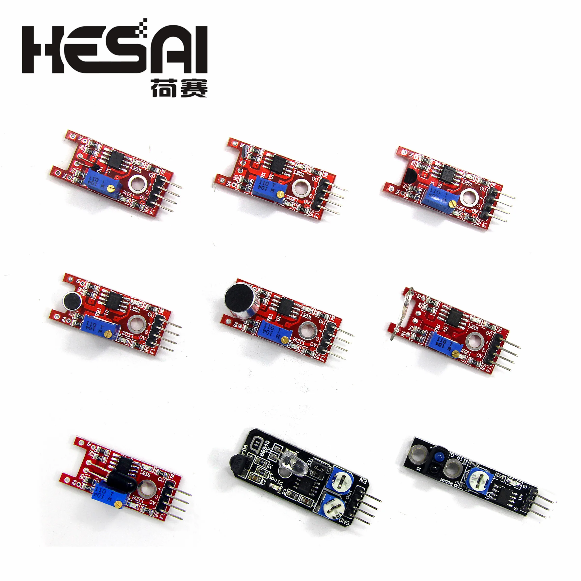 Набор датчиков 37 в 1 Smart Electronics совершенно новый с пластиковой коробкой для arduino