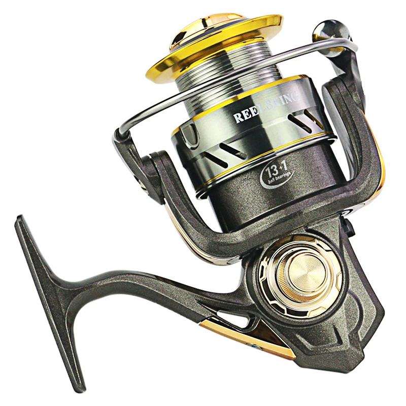 Спиннинговая Рыболовная катушка 6 3: 1 металлическая Высококачественная