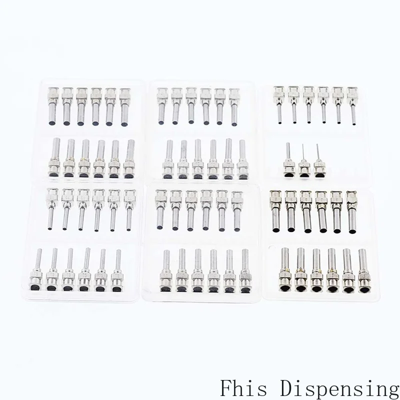 Металлическая дозирующая игла s. S с тупым наконечником длина трубки 0 5 дюйма 8 г ~ 30