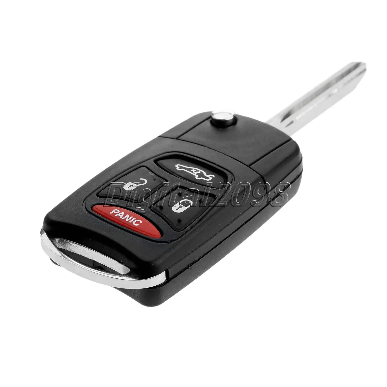 Yetaha Сменный Чехол для дистанционного ключа Fob складной откидной открывания