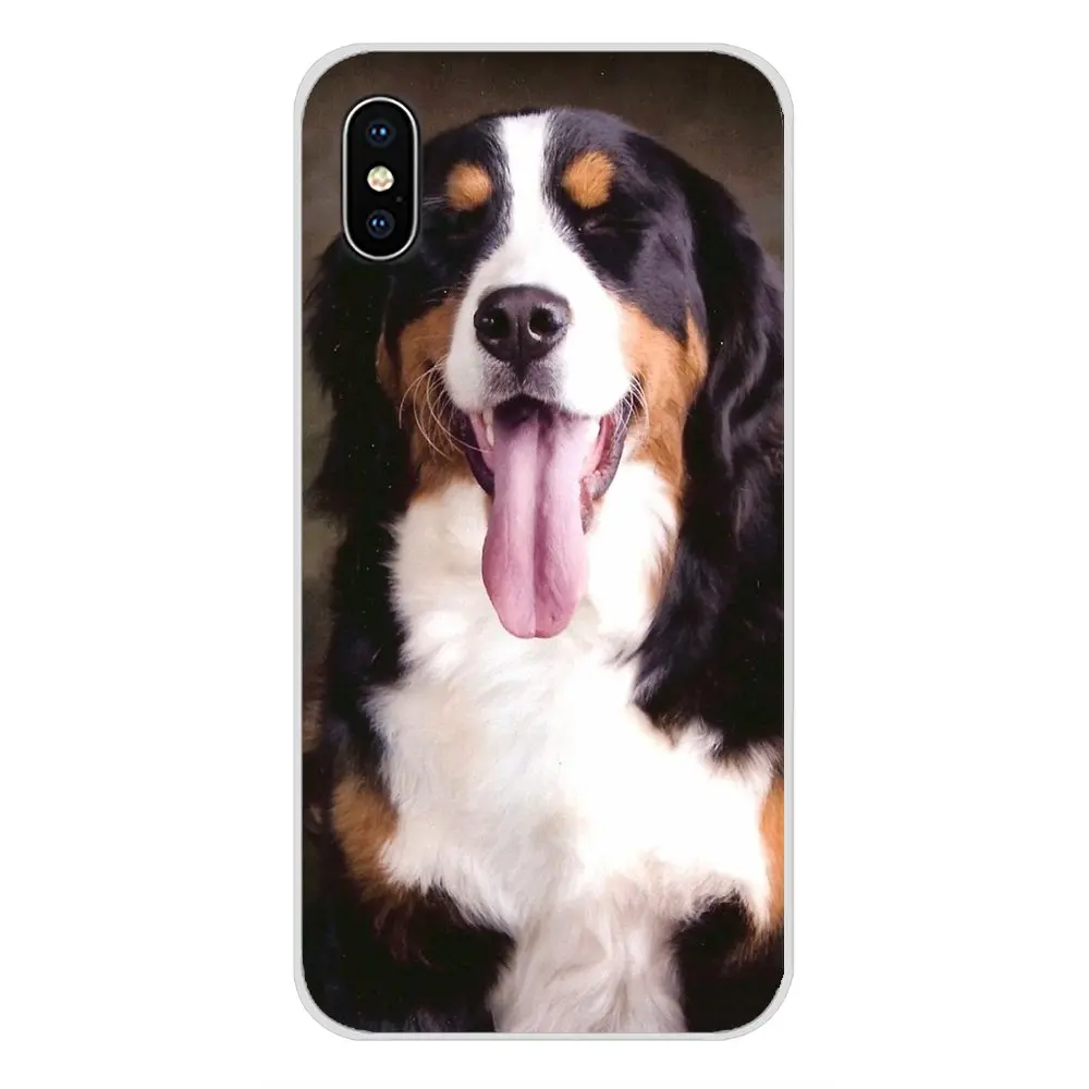 Чехол для телефона Samsung A10 A30 A40 A50 A60 A70 Galaxy S2 Note 2 3 Grand Core Prime Bernese Mountain Dog щенок |
