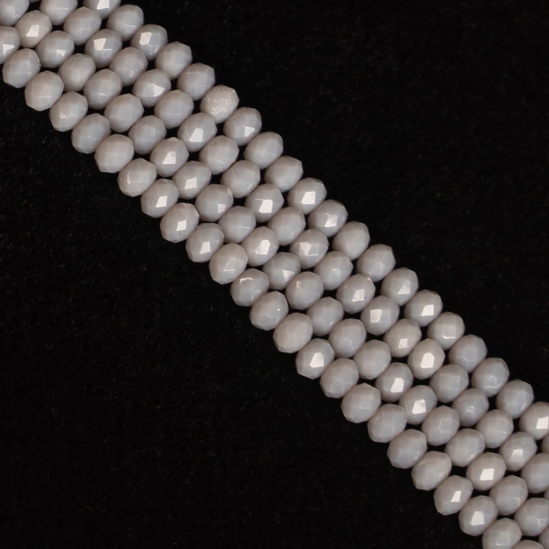 

Nicebeads140 шт 2x3 мм круглые стеклянные граненые бусины из бисера Хрустальные игольчатые бусины для изготовления ювелирных изделий