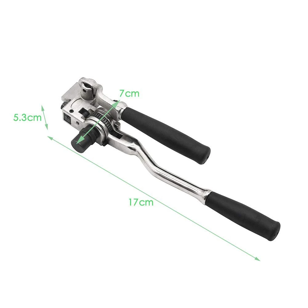 

Practical Ratchet Manual 2 In 1 Packing Belt Stainless Steel Tightener Durable Strapping Tensioner Cable Tie Banding Tool Shear