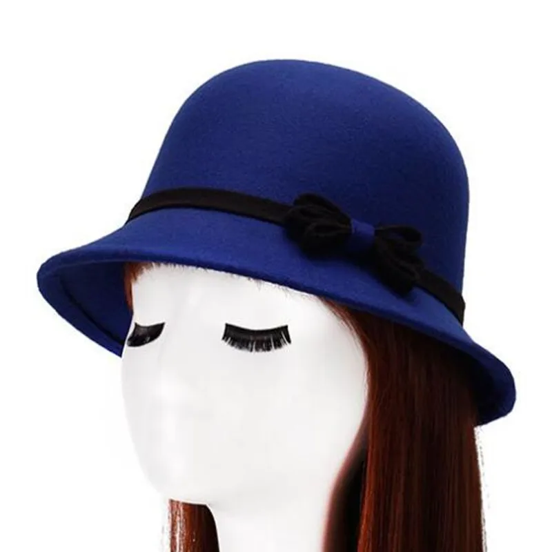 

SILOQIN New Panama Ladies Cap Spring Autumn Fashion Bow Fedoras For Women's Elegant Noble Lady Brands Sombrero Leisure Party Hat