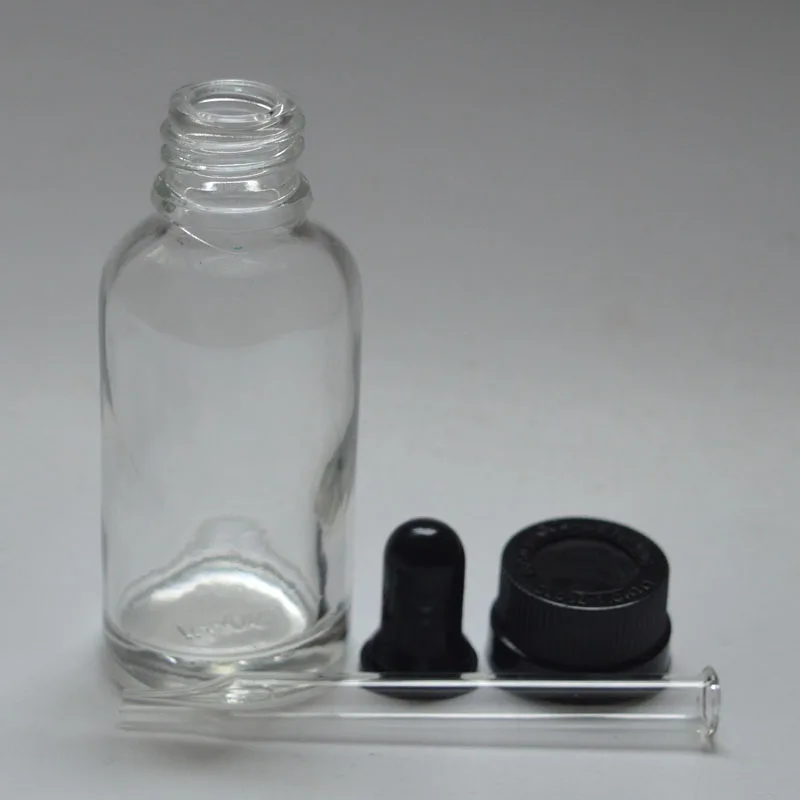 1 шт. прозрачная стеклянная бутылка для эфирных масел унция 30 мл | Дом и сад