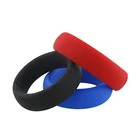 Эластичное кольцо для эякуляции EXVOID Scrotum, 3 шт., Большой кольцо для пениса Силиконовое, черная Задержка эякуляции, секс-игрушки для мужчин, эрекция