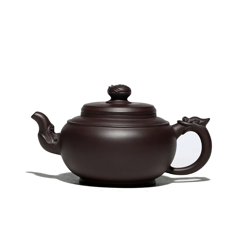 

recommended pure manual undressed ore of purple clay every month red dragon ze four penghu-glance collect tea teapot
