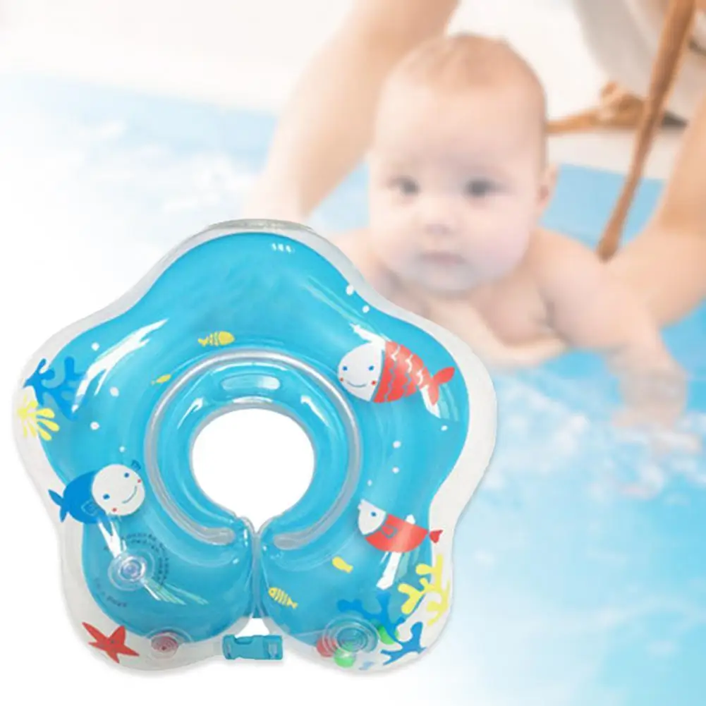 

Baby swimming inflatable neck ring, leak-proof Baby shower accessories Children's pool neck floating ring Swimming accessories