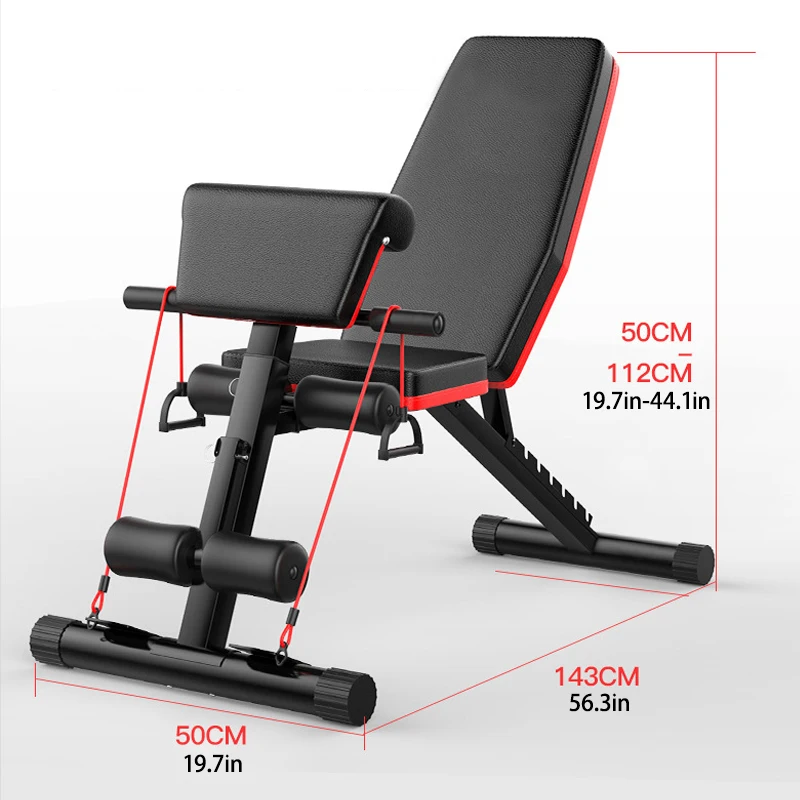 Регулируемая сидячая скамья многопозиционная удобная стабильная прочная