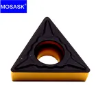 MOSASK 10 шт. TCMT 0902 1102 16T3 04 08 TM ZP1521 токарный станок с ЧПУ, Токарный внутренний сверлильный резец из нержавеющей стали, карбидная вставка