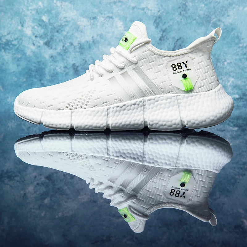 Дышащие тканевые Легкие мужские кроссовки для бега|Беговая обувь| |