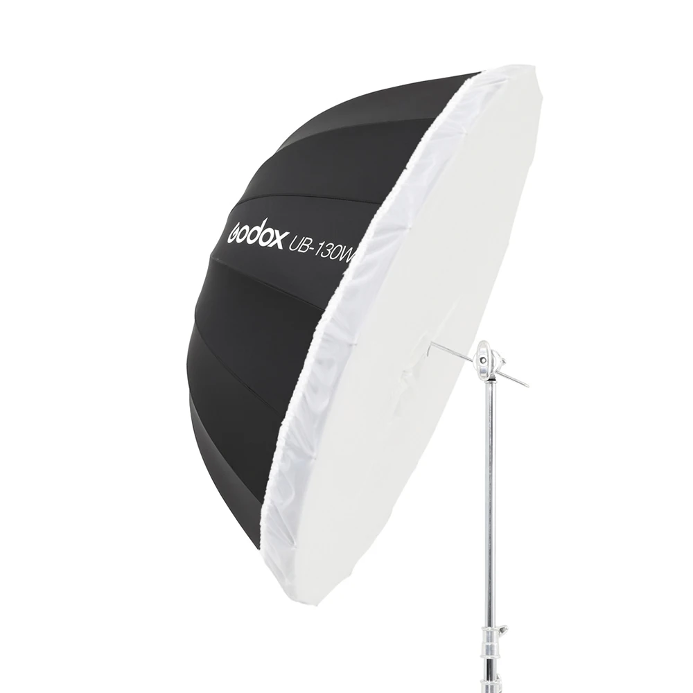 Godox UB-130W 51in 130 см параболический черный белый отражающий зонт студийный Зонт с