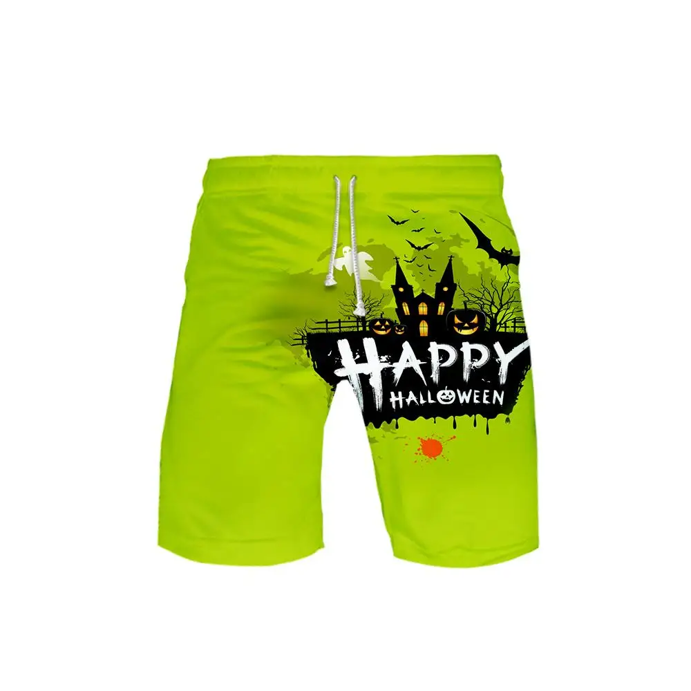 

2020 NEW Happy Halloween 3D Shorts Boys/Girls summer Fashion Casual Beach Shorts Happy Halloween Sport Shorts Boys/Girls
