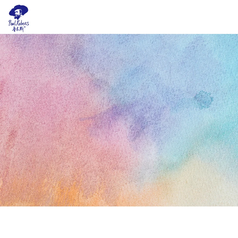 

Paul Rubens Watercolor Paint 24 Colors Set Glitter Professional Colourful Solid Watercolor Pigment for Artist Art Supplier